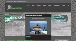 Desktop Screenshot of impalerspearguns.com