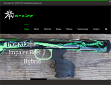 Tablet Screenshot of impalerspearguns.com